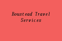Boustead Travel Services business logo picture