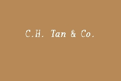 C.H. Tan & Co. business logo picture