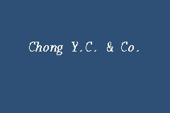 Chong Y.C. & Co. business logo picture