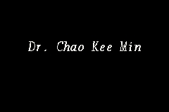 Dr. Chao Kee Min business logo picture