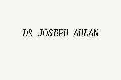 DR JOSEPH AHLAN, Private Commissioner for Oaths in Kota ...