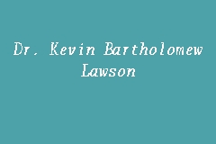 Dr. Kevin Bartholomew Lawson business logo picture