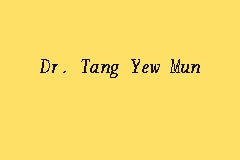 Dr. Tang Yew Mun business logo picture