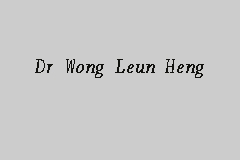 Dr. Wong Leun Heng business logo picture