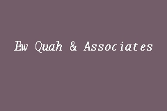 Ew Quah & Associates business logo picture