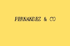 FERNANDEZ & CO business logo picture