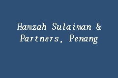 Hamzah Sulaiman & Partners, Penang business logo picture
