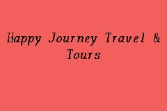 happy journey travel & tours llc