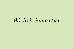 HD Sik Hospital business logo picture