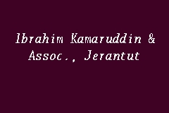 Ibrahim Kamaruddin & Assoc., Jerantut business logo picture