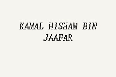 KAMAL HISHAM BIN JAAFAR business logo picture