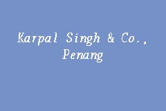 Karpal Singh & Co., Penang, Legal Firm in Georgetown