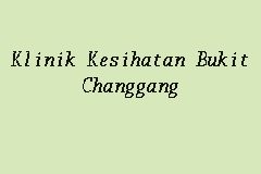 Klinik Kesihatan Bukit Changgang business logo picture
