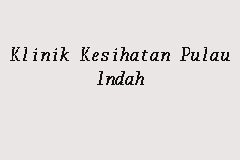Klinik Kesihatan Pulau Indah business logo picture