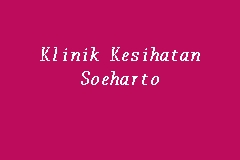 Klinik Kesihatan Sungai Dusun Kampung Soeharto business logo picture