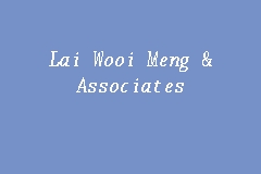 Lai Wooi Meng & Associates business logo picture