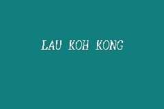 LAU KOH KONG business logo picture