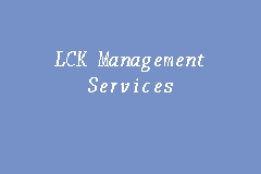 LCK Management Services business logo picture
