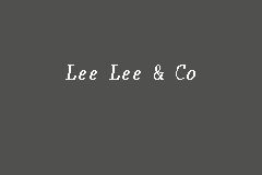 Lee Lee & Co business logo picture