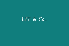 LTT & Co. business logo picture