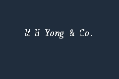 M H Yong & Co., Audit Firm in Segambut