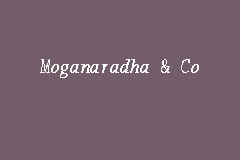 Moganaradha & Co business logo picture