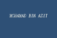 Mohamad Bin Azit business logo picture