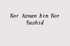 Nor Azman bin Nor Rashid, Arkitek in JItra