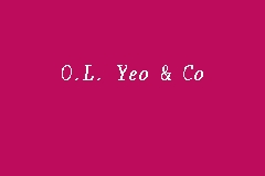 O.L. Yeo & Co business logo picture