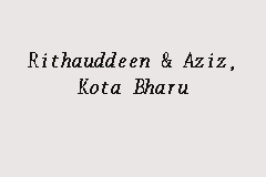 Rithauddeen & Aziz, Kota Bharu business logo picture