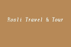 rosli travel