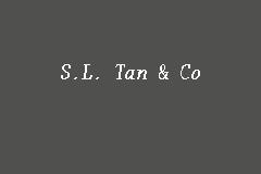 S.L. Tan & Co business logo picture