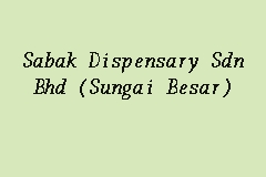 Sabak Dispensary (Sungai Besar) business logo picture
