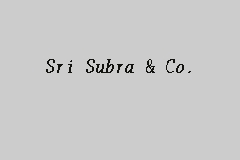 Sri Subra & Co. business logo picture