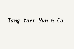 Tang Yuet Mun & Co. business logo picture