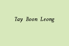 Tay Boon Leong business logo picture