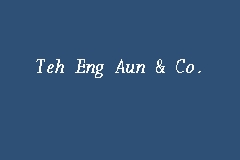 Teh Eng Aun & Co. business logo picture