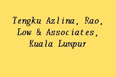 Tengku Azlina, Rao, Low & Associates, Kuala Lumpur business logo picture