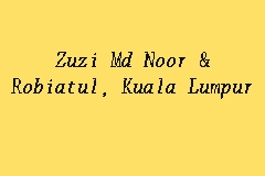 Zuzi Md Noor & Robiatul, Kuala Lumpur business logo picture